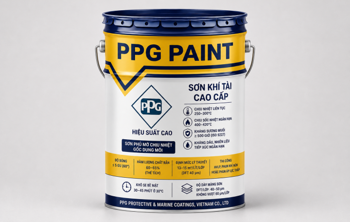 Sơn khí tài cao cấp PPG - 3168
